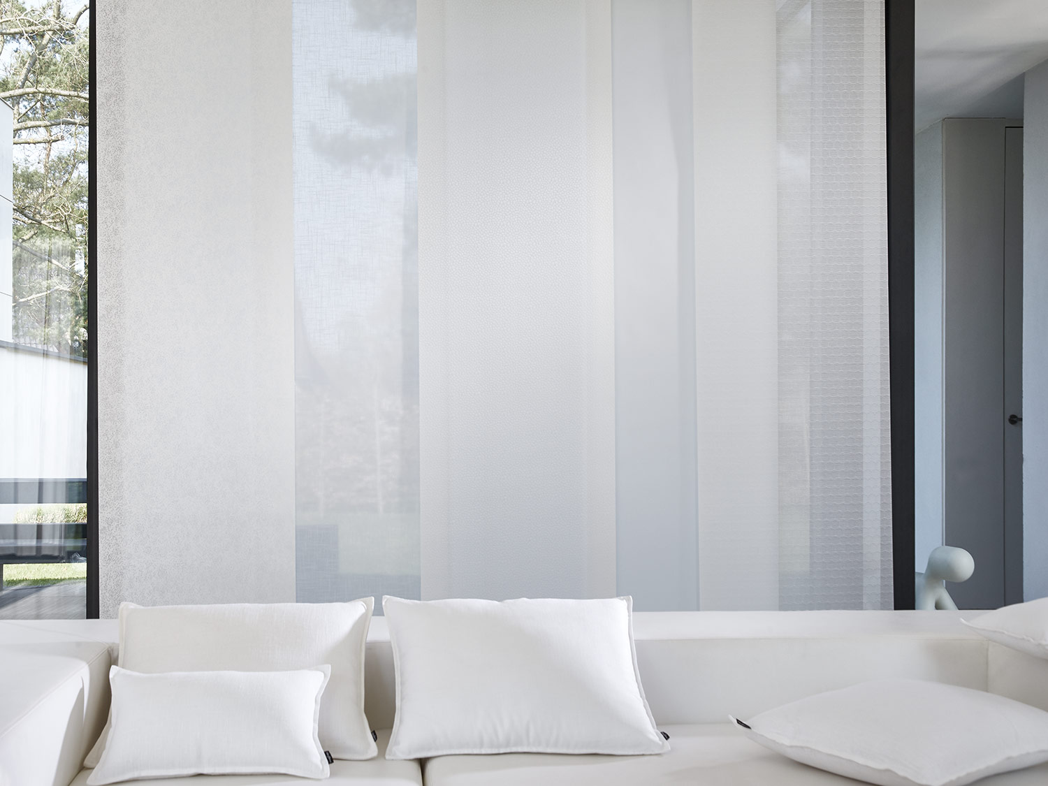 weekend niets Centimeter Japanse panelen op maat | Moderne Raamdecoratie | Heytens